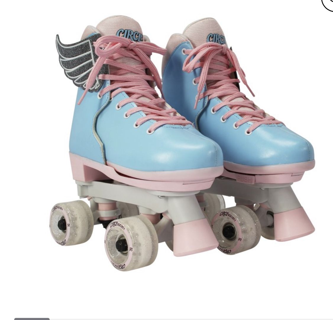 Circle Society Classic Adjustable Skate, Cotton Candy