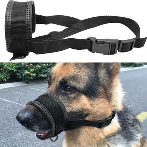 Anti-bite Dog Muzzle Medium And Large Dog Muzzle Doberman Malinois German Shepherd Dog Mouth Muff Dog Accessories Dog Supplies