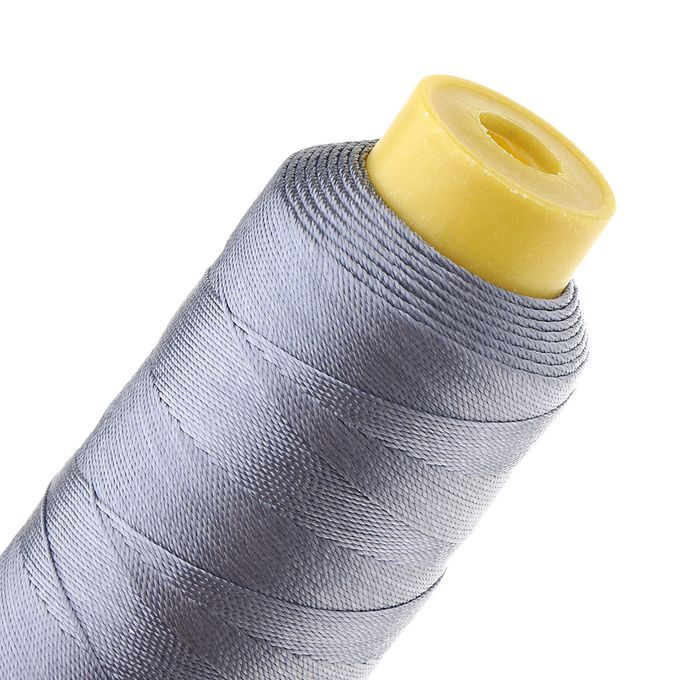 280 Meters 210D Upholstery Nylon Sewing Thread Spool DIY 9 Ply Grey