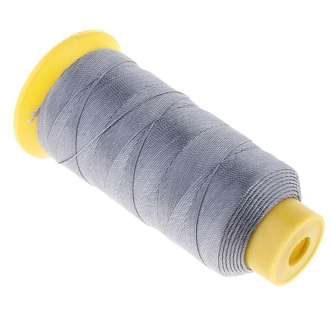 280 Meters 210D Upholstery Nylon Sewing Thread Spool DIY 9 Ply Grey