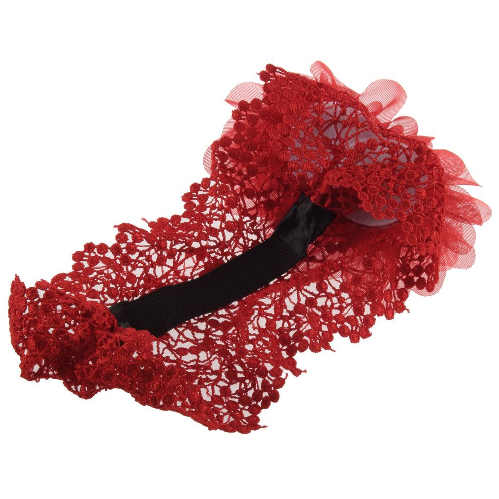 New Baby Girl Toddler Lace Headband Hair Bow Accessories 3 Colors Headwear