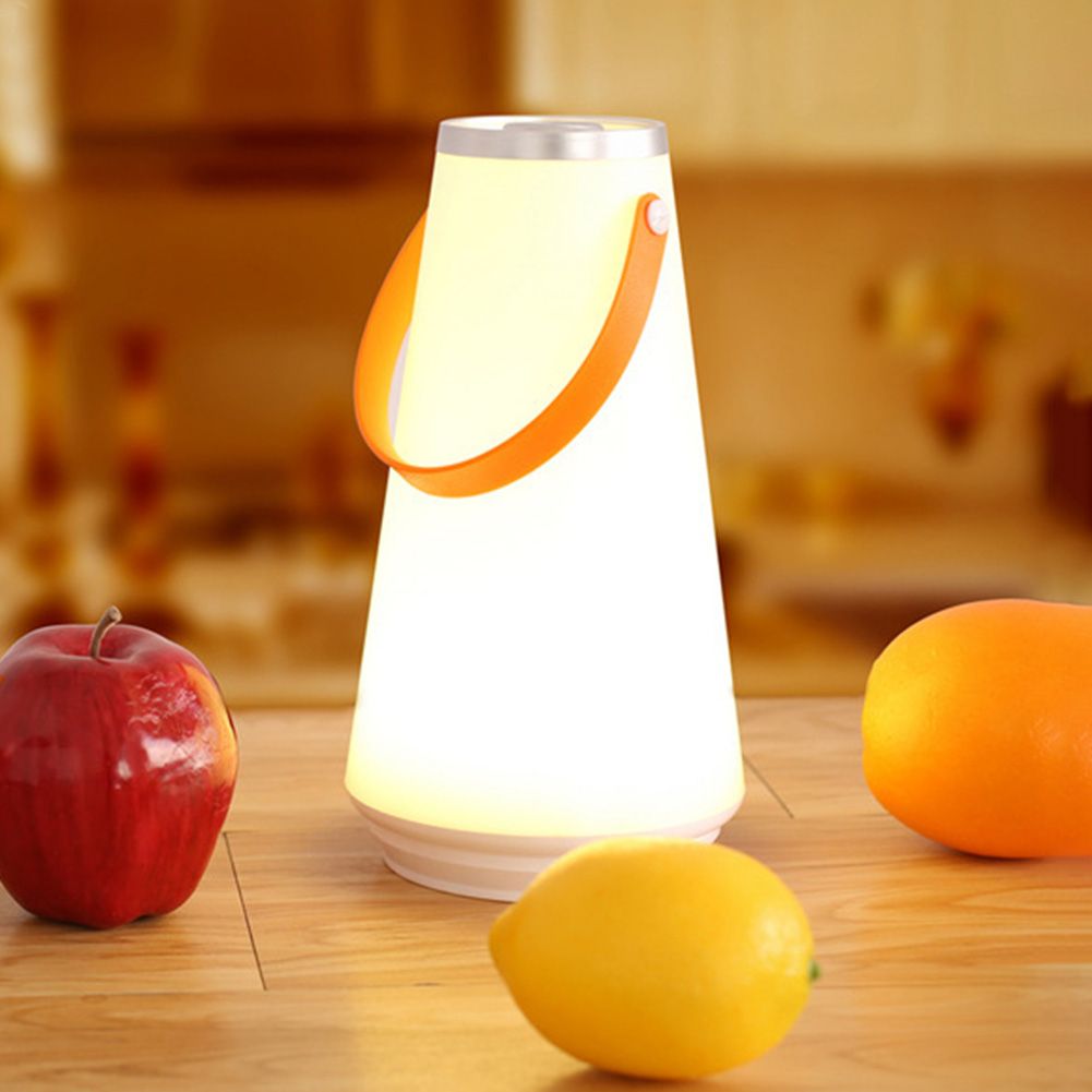 Hand-held Touch Sensor Night Lamp Portable USB Rechargeable
