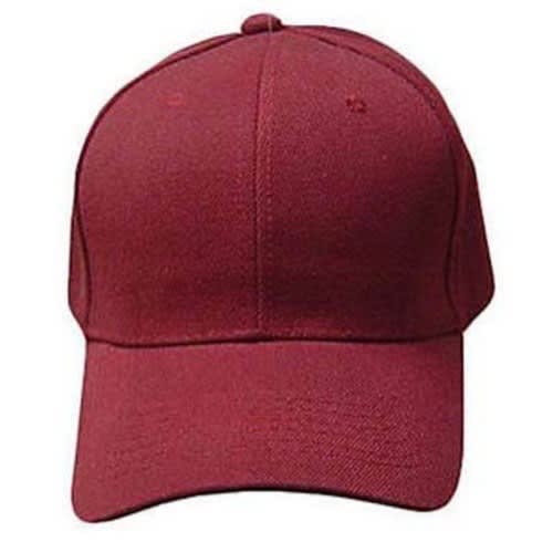 Plain Face Cap - Wine