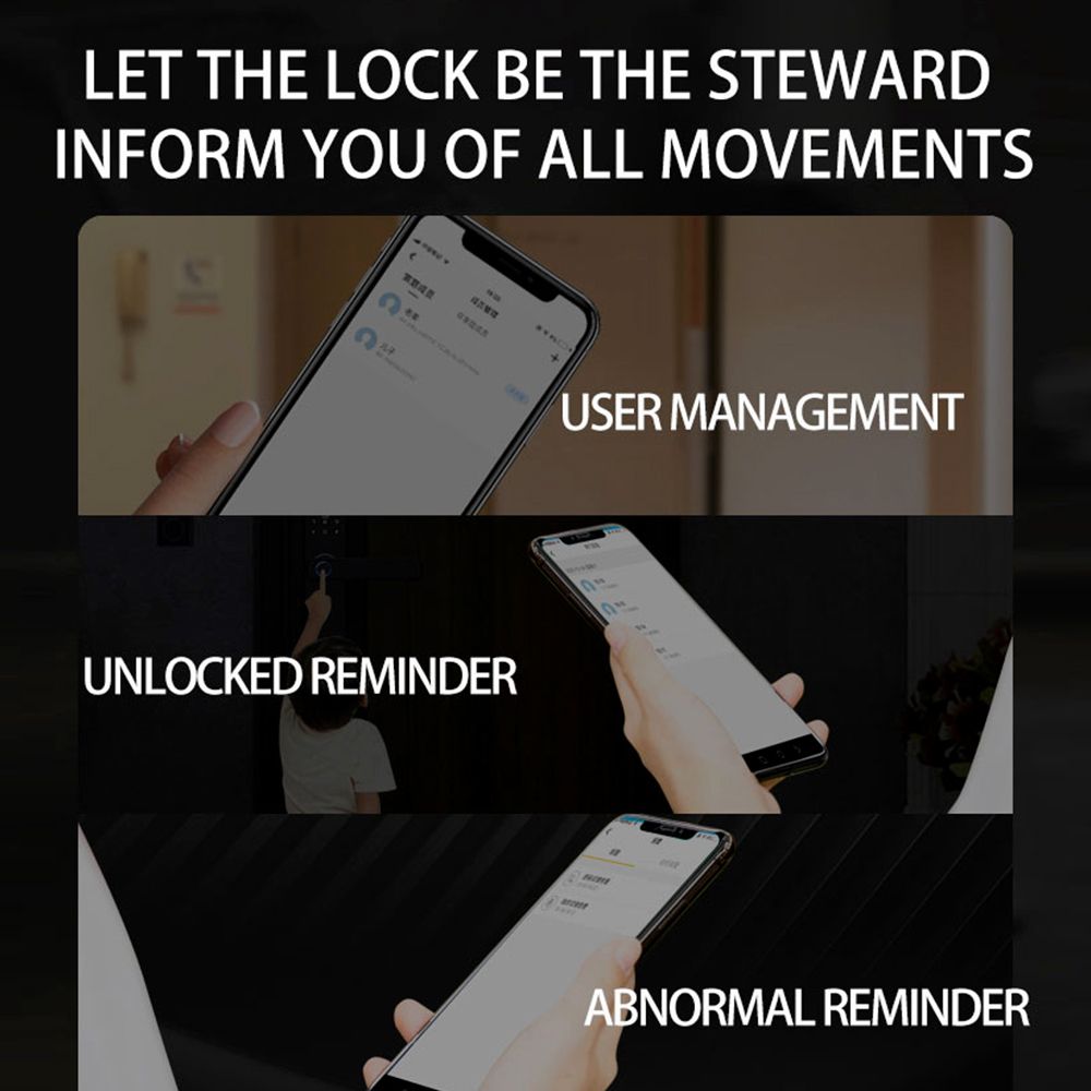 Tuya Smart Lock Fingerprint Lock Door Lock Keypad Door Lock