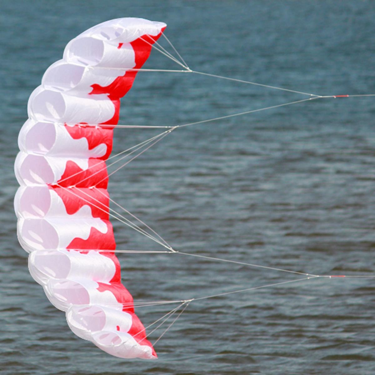 Kiteboarding Dual Line Stun Power Kite Surfing Giant Paragliders
