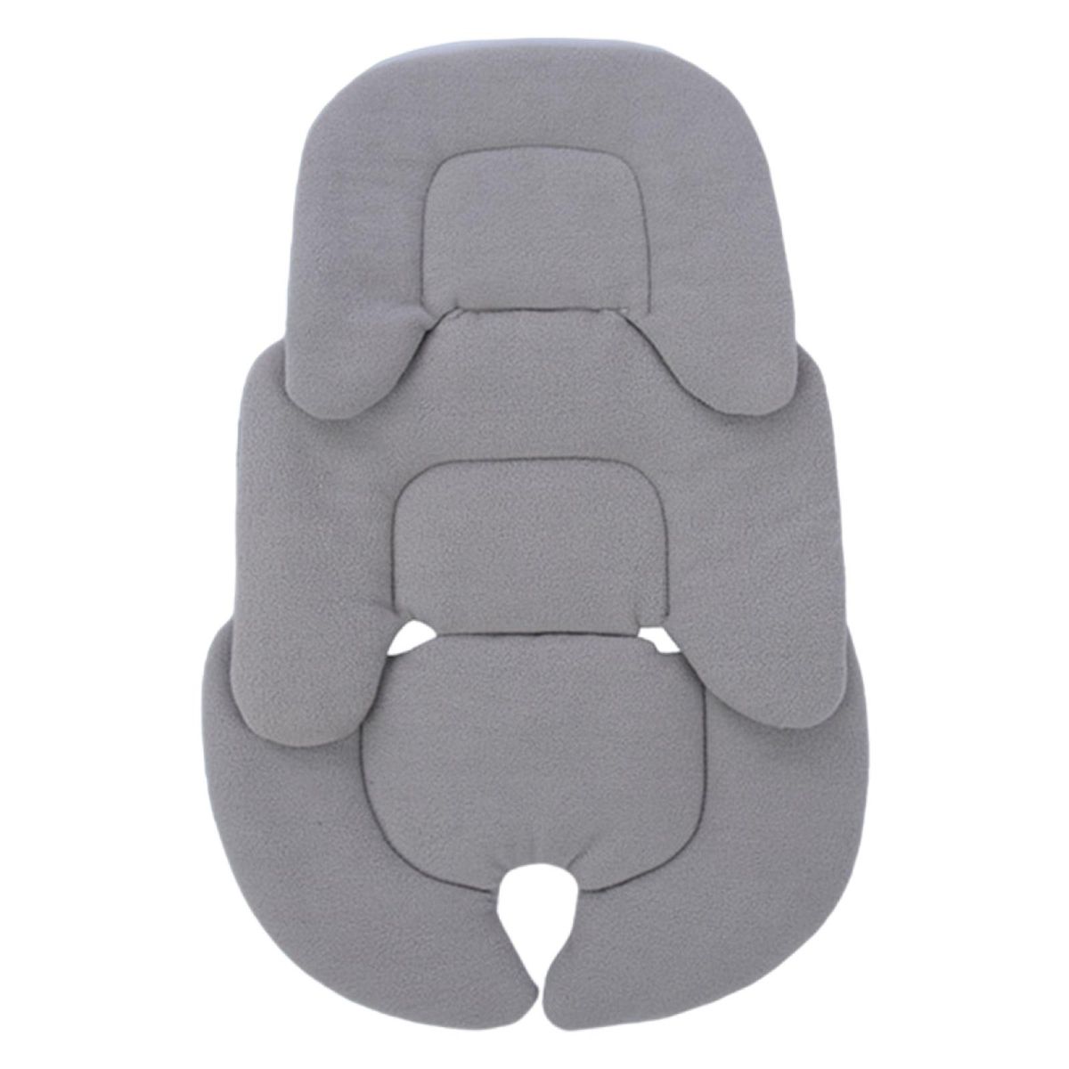 Baby Stroller Cushion Car Seat Insert Polar Fleece For Baby Grey