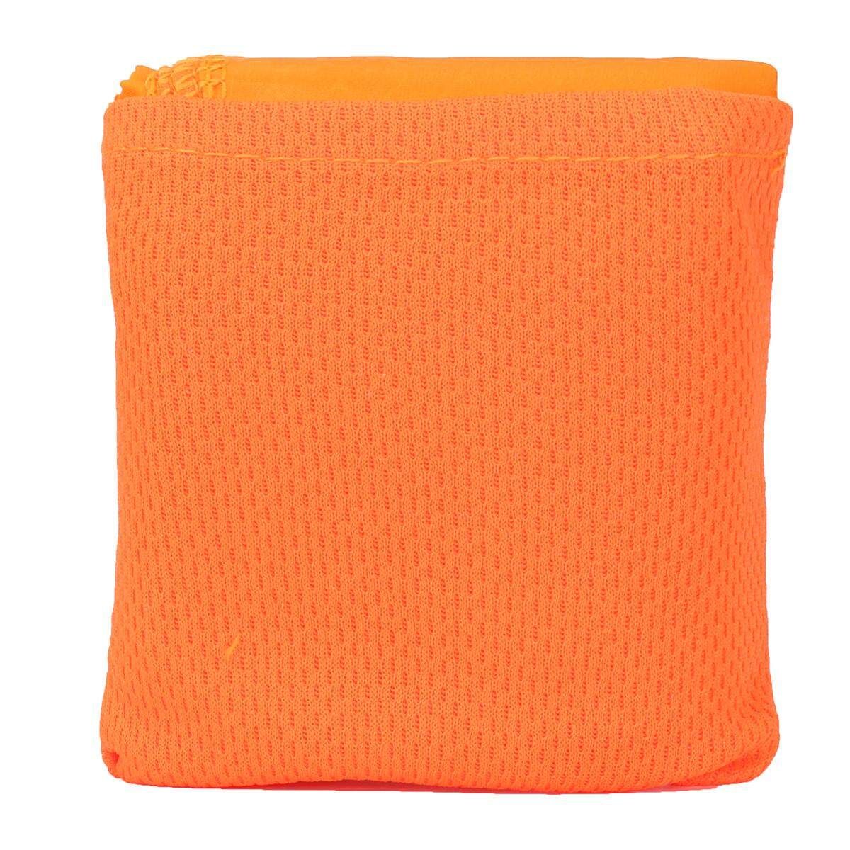 Waterproof Portable Foldable Picnic Camping Pocket Blanket Beach Mat Outdoor Orange Orange (Orange)
