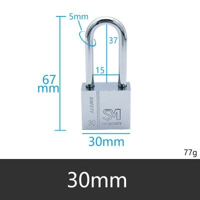Door Padlock Stainless Steel Anti-Theft Lock Waterproof
