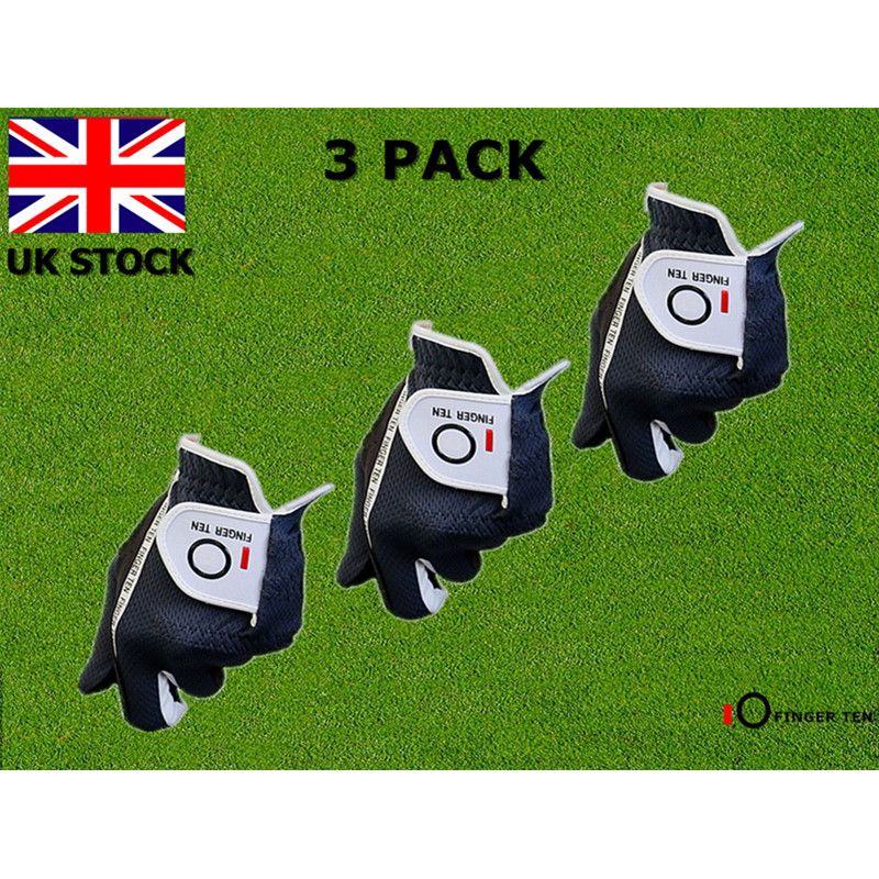 Men Golf Gloves Rain Grip Left Hand Right Lh Rh Value 3 Hot