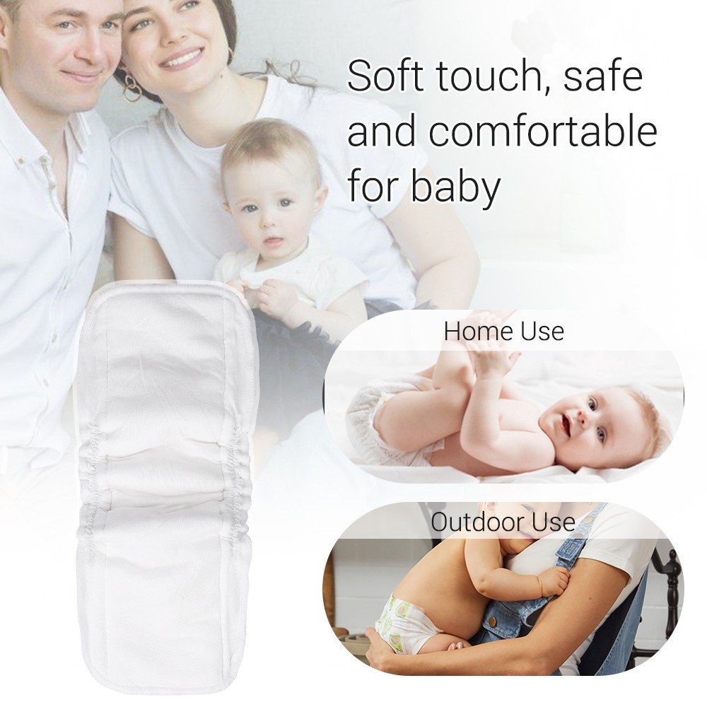 Washable Diaper Pad Pack Of 5 Bamboo Cotton Changing Pads