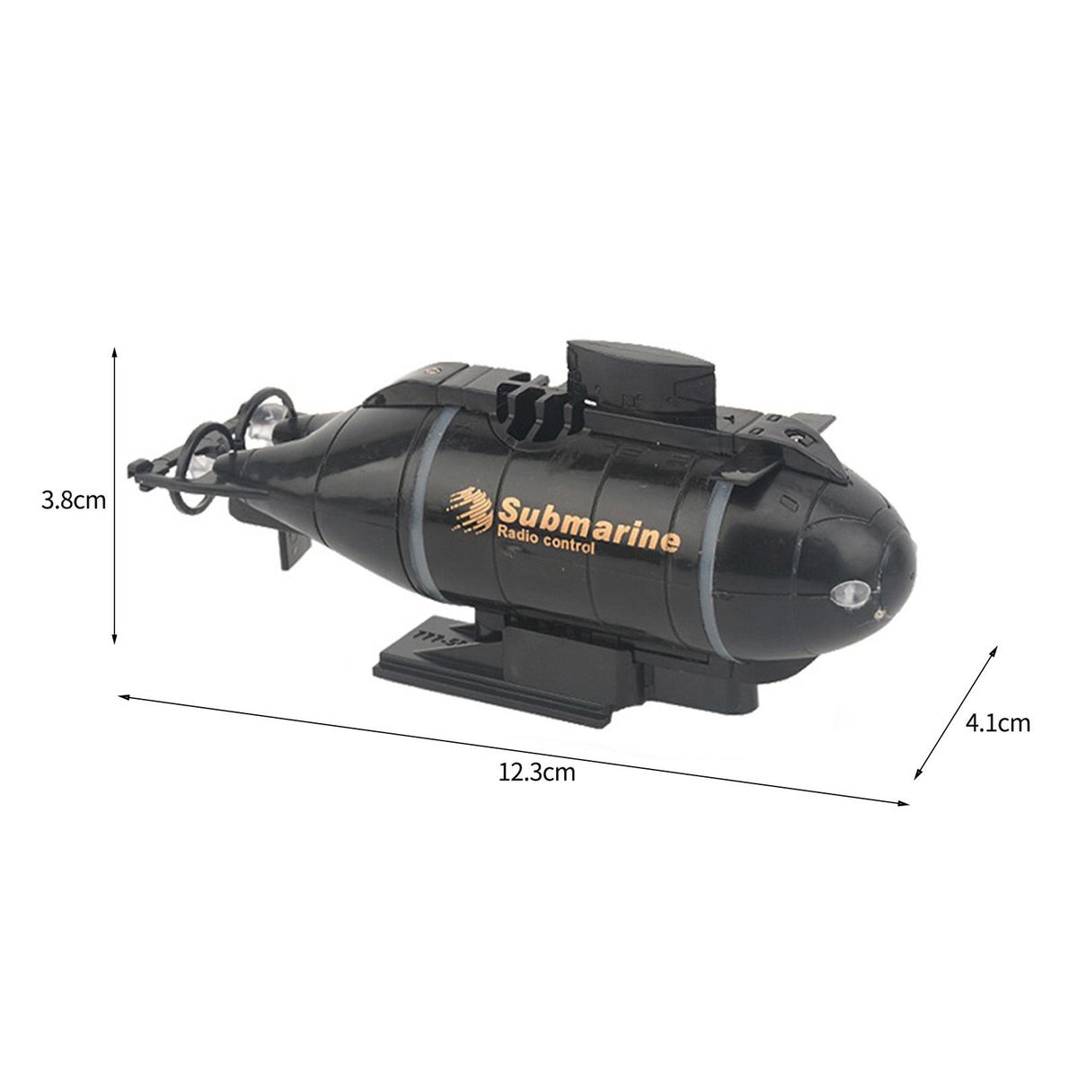 Mini RC Submarine Remote Control Boat Mini RC Boat RC Race Boat 6CH Gift Toy Kids Boys