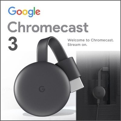Google Chromecast 3 Original Netflix Youtube Smart Tv Hd Wifi