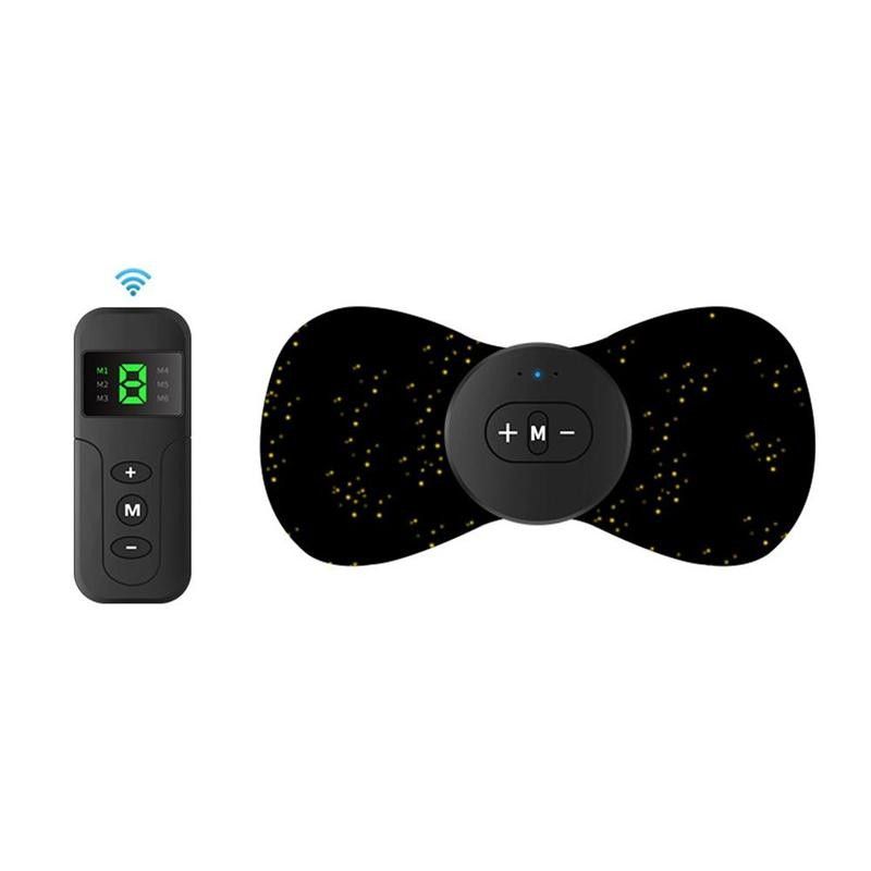 Cervical Massager Relaxation Patch Remote Massage Neck Shoulder Electric Physiotherapy Mini Muscle Instrument Control Vibration