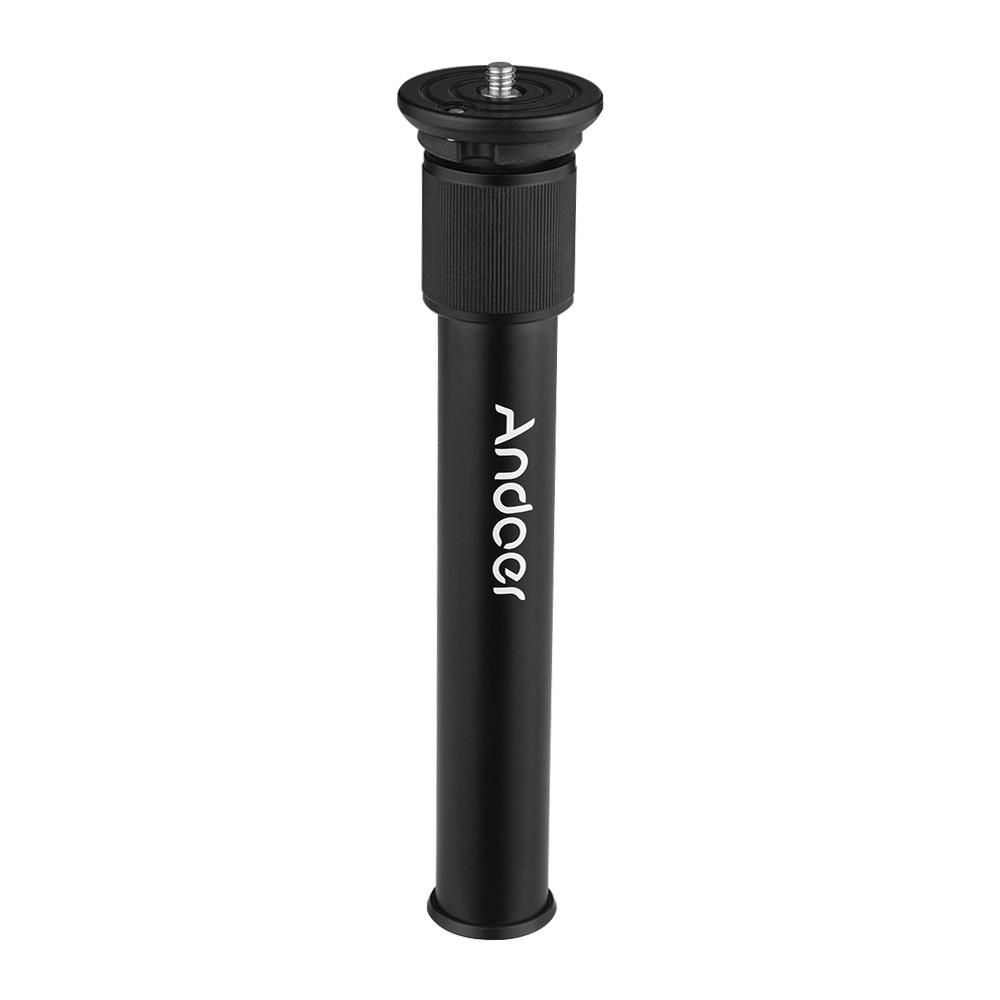Andoer 2-Section Aluminum Alloy Tripod Center Column Shaft Extension Tube