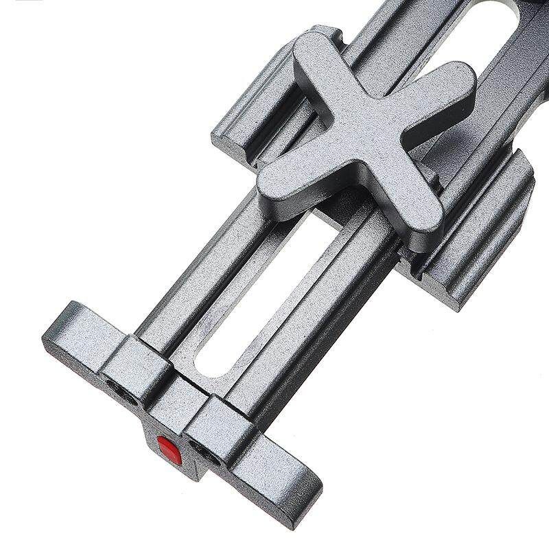 Bike Bicycle Motorcycle Mount Phone Holder Stand Aluminum Waterproof Adjustable SJJ-291D Titanium Color