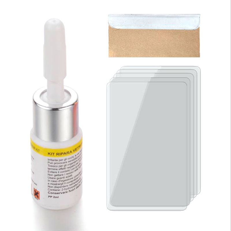 3pcs/set Crack Windscreen Repair Window Repair Kit Tool Glass Car Tool Resin Repair Windshield