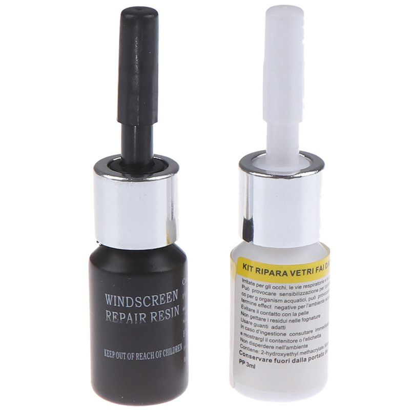 3pcs/set Crack Windscreen Repair Window Repair Kit Tool Glass Car Tool Resin Repair Windshield