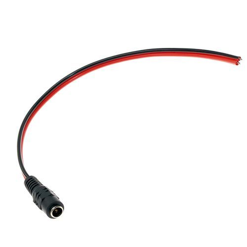 15 Pieces DC 12V Femal Power Supply Jack Connector Cable Plug Cord Wire 5.5mm X 2.1mm