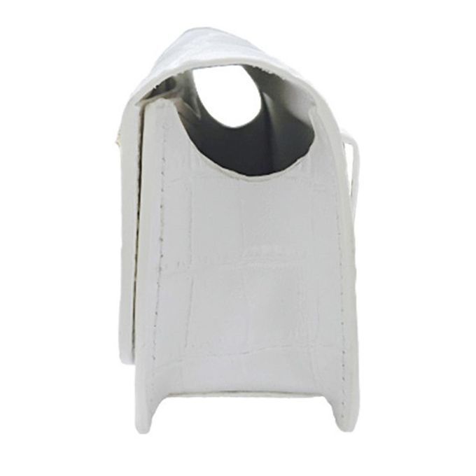 Portable Golf Rangefinder Bag Magnetic Buckle Fanny Pack Golf White