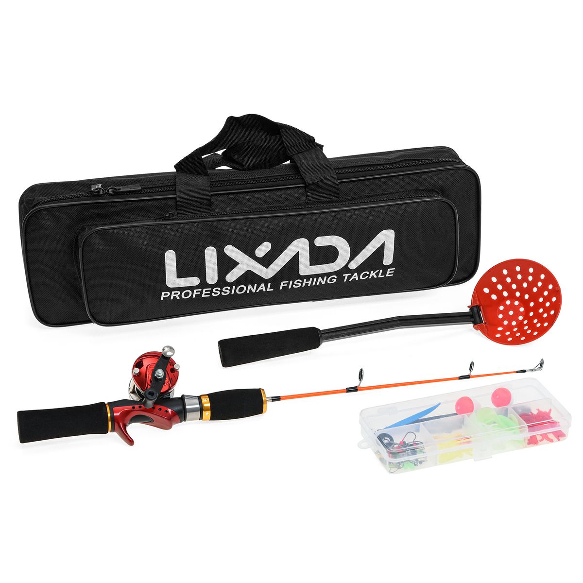 Ice Fishing Rod Reel Combo Complete Kit