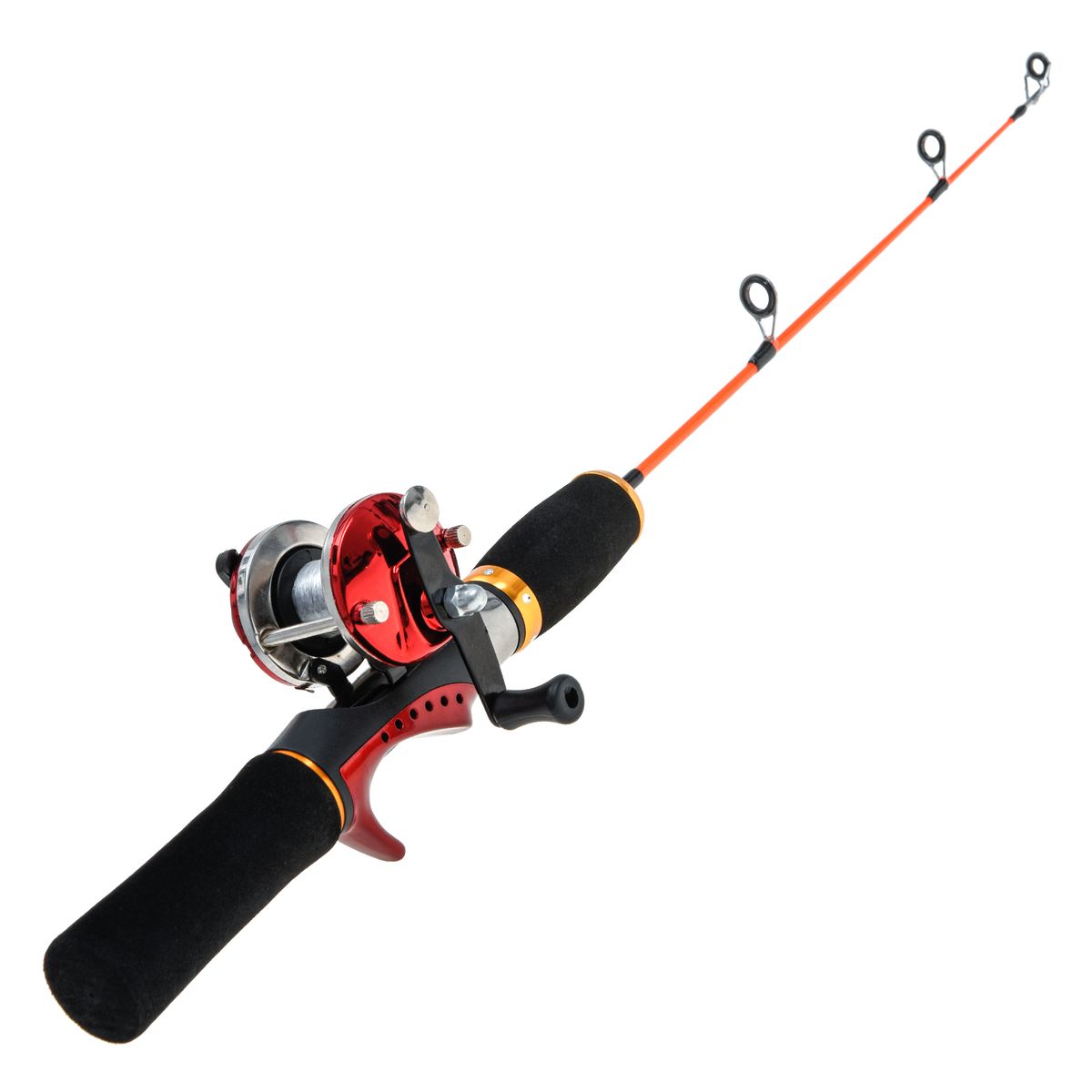 Ice Fishing Rod Reel Combo Complete Kit