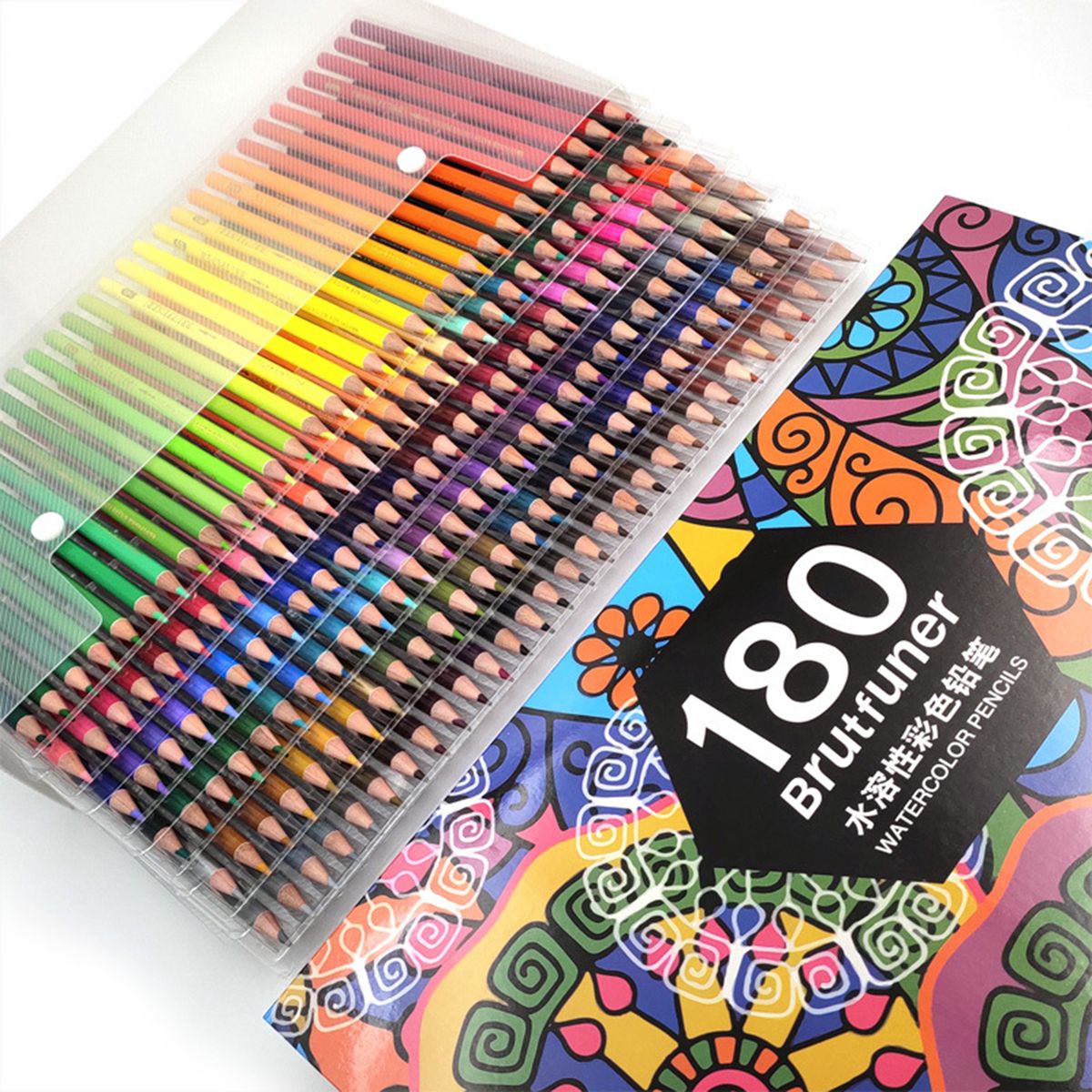 48/72/120/150/180 Watercolor Pencils Set Pre-Sharpened
