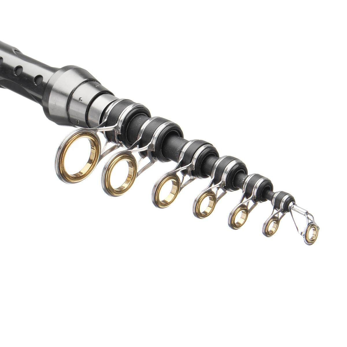 Portable Superhard Carbon Fiber Telescopic Rod Spinning Pole 2.4 M 2.4M