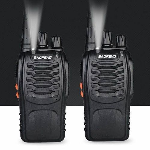 2 Pieces Security Phone Walkie Talkie BF-888S Two-way Radio