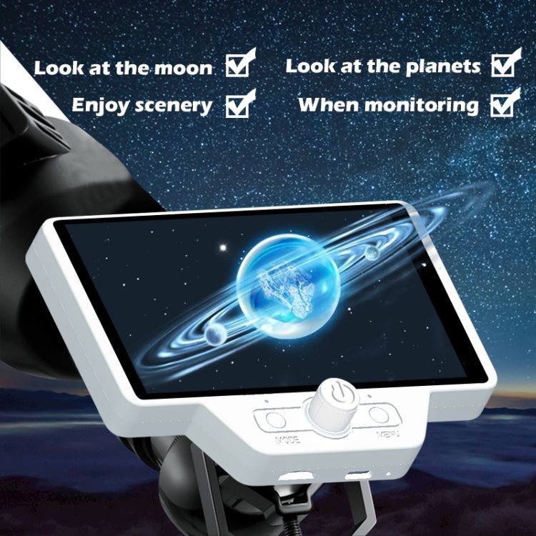 X12 5.0 Inch WiFi Telescope Electronic Eyepiece Recorder