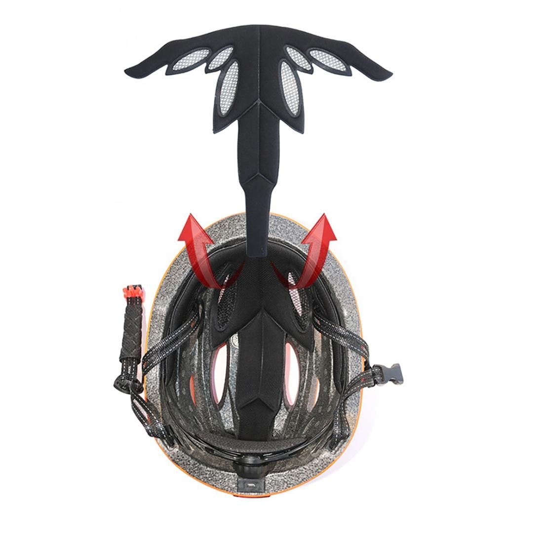 Bicycle Helmet with LED Front Rear Lights Women Men City