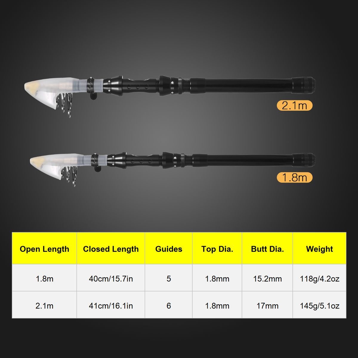 Fishing Rod And Reel Combos Telescopic Fishing Pole