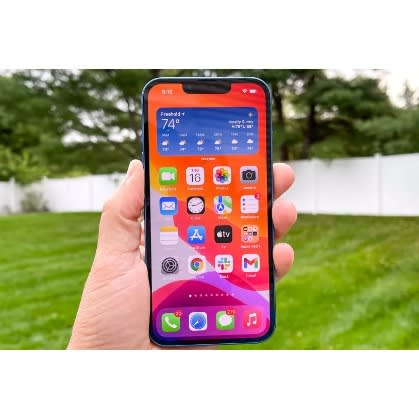 iPhone 13 - Single SIM - 128GB ROM - 4GB RAM - 6.1"  - iOS 15 - 3240mAh - Blue