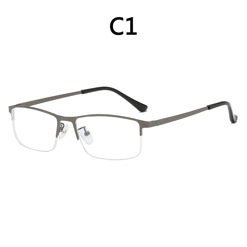 BOYSEEN New Half-frame Anti-blue Light Myopia Mirror Finished Men's Myopia Glasses Optical Finished Mirror LG190