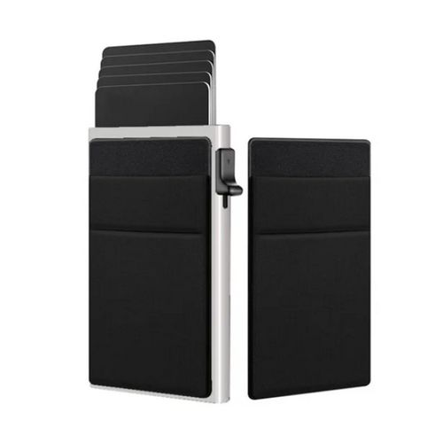 Credit Card Holder Wallet Metal Thin Slim Bank Card Case