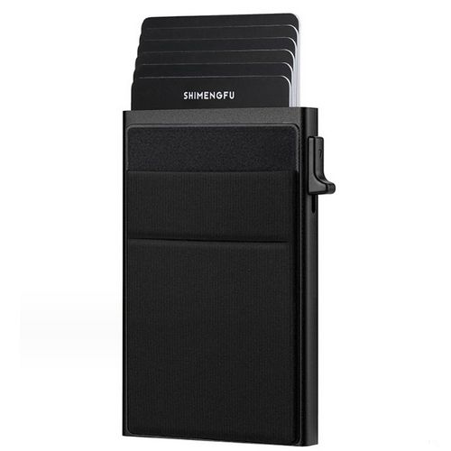Credit Card Holder Wallet Metal Thin Slim Bank Card Case