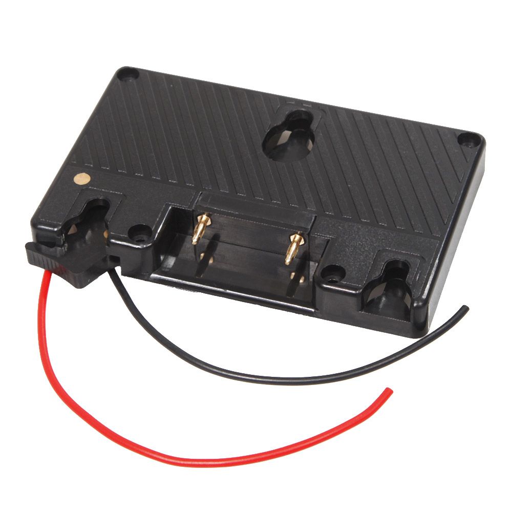 Gold Mount Battery Camera Adapter Plate For Panasonic
