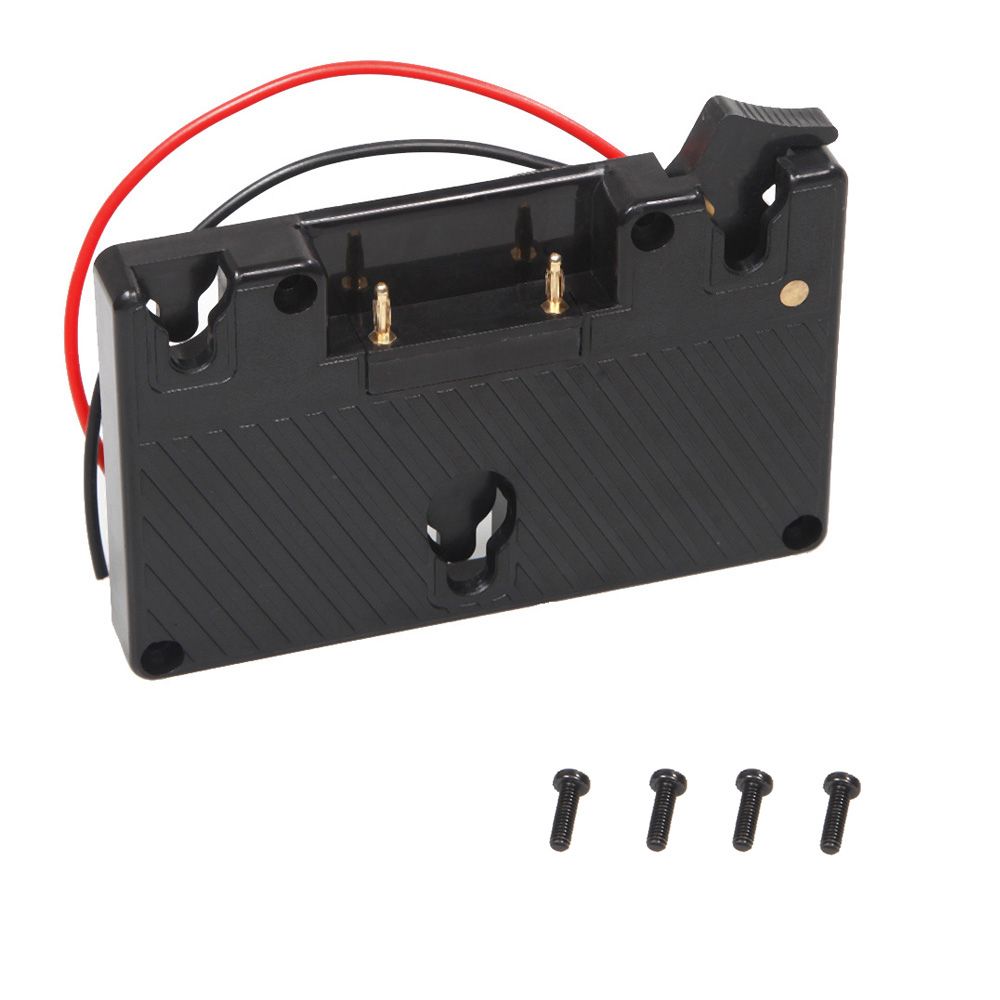 Gold Mount Battery Camera Adapter Plate For Panasonic