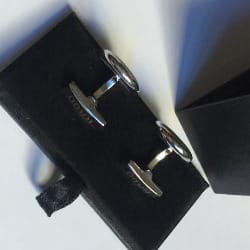 Men's Luxury Steel Cuff Links - Silver