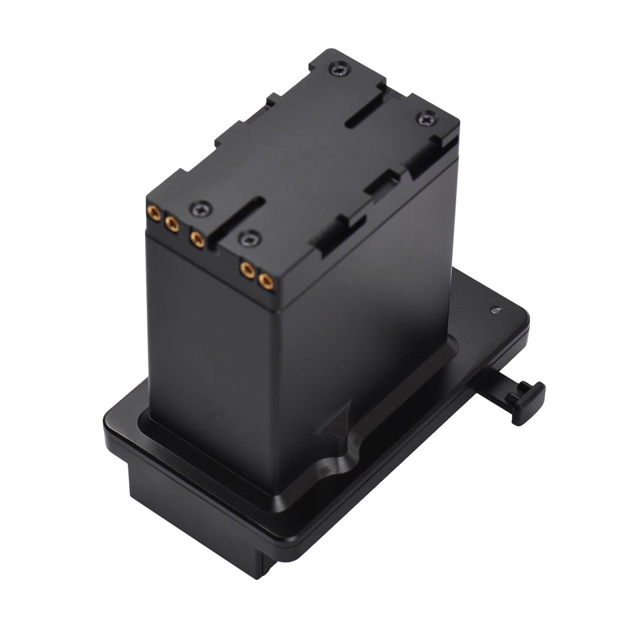 Andoer V-Lock V Mount Battery Plate to BP-U Dummy Battery Adapter Built-in Battery Decode Chip Replacement for BP-U90 BP-U96 BP-U60 BP-U30 Batteries Replacement for Sony PMW-100   PMW-150 PMW-160 PMW-200 PMW-300 PMW-EX1 EX160