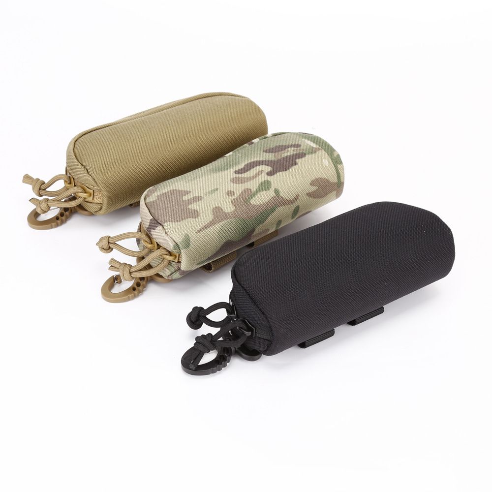 Molle  Glasses Pouch Sunglasses EDC Waist Pack Utility   Hunting Accessories Organizer Eyeglasses Case Bag SAB