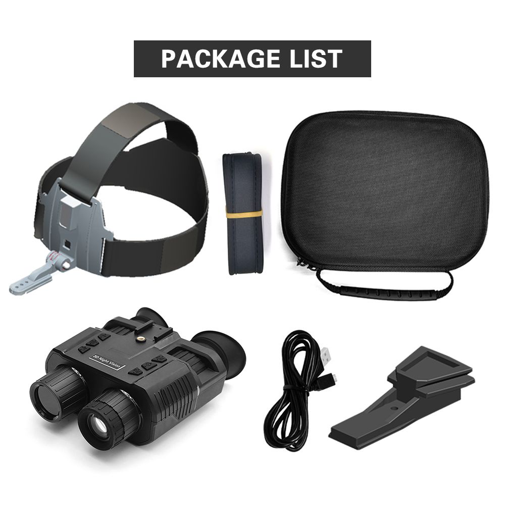 1080P Night Vision Goggles 8X Digital Zoom Infrared Hands