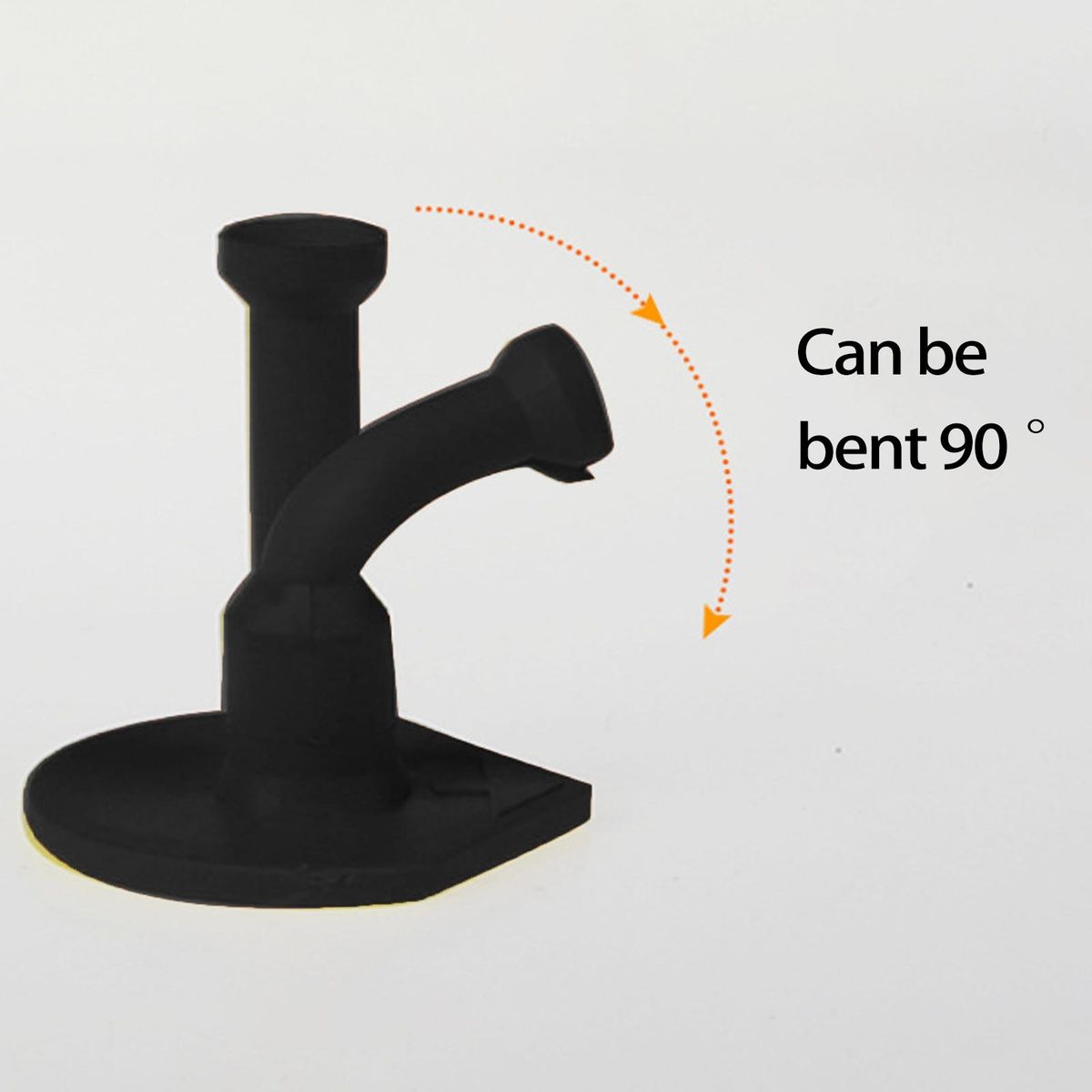 4Pcs Golf Ball Bases Small Golf Ball Stand Holder Tees Black