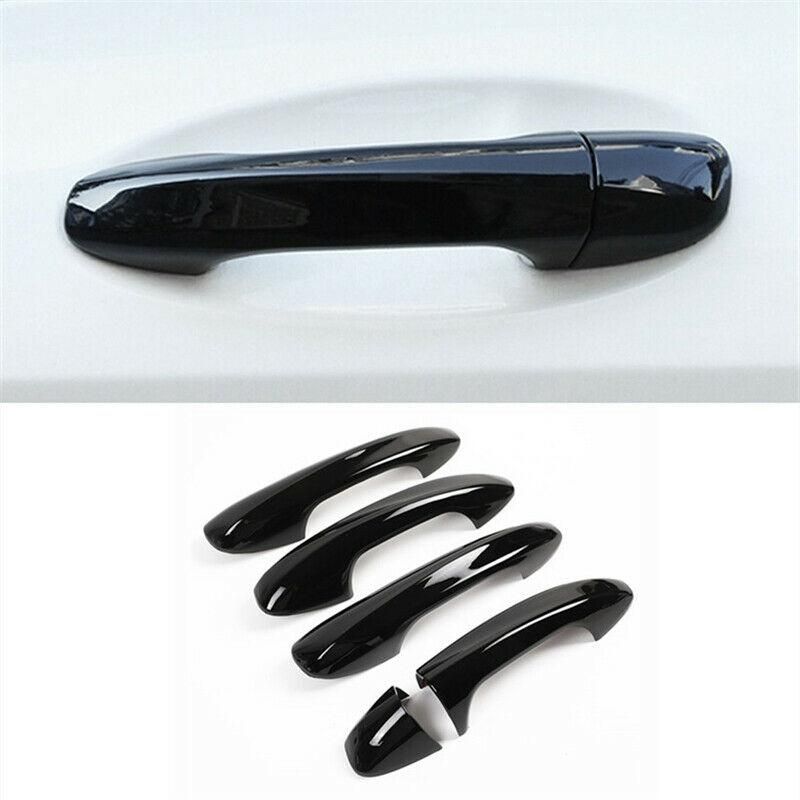 Door Handle Cover Trim for Mercedes Benz C E GLC GLB A B GLE GLS CLA GLA Class W213 W205 X253 2016 to 2020 Carbon Fiber