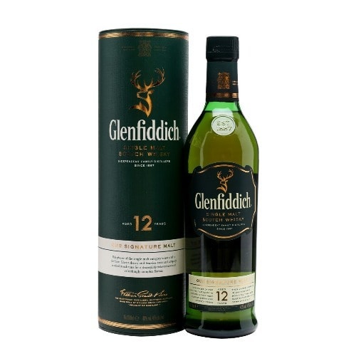 Glenfiddich 12 Year Old Single Bottle (70cl).