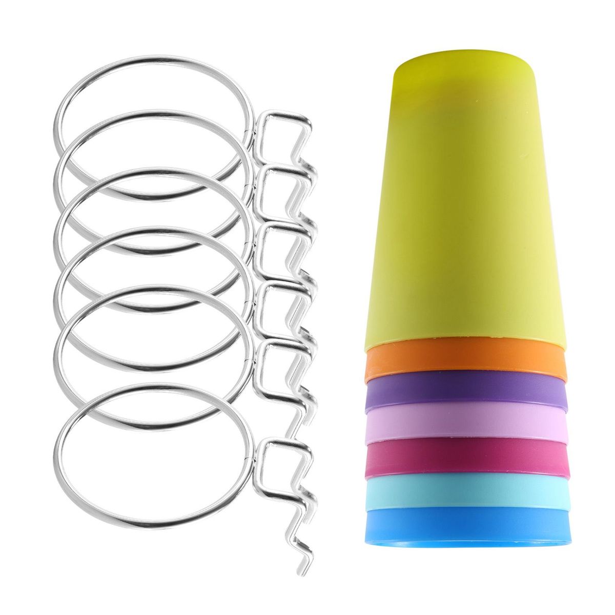 Pegboard Hooks with Pegboard Cup Holder Accessories (7 Color