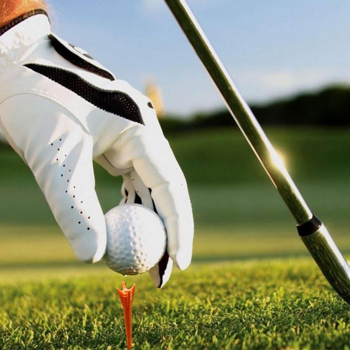 Colorful Plastic Golf Tees Set Reduce Friction Improve Accuracy