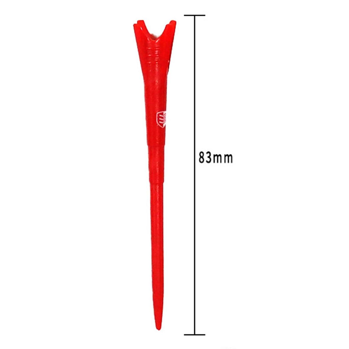 Colorful Plastic Golf Tees Set Reduce Friction Improve Accuracy