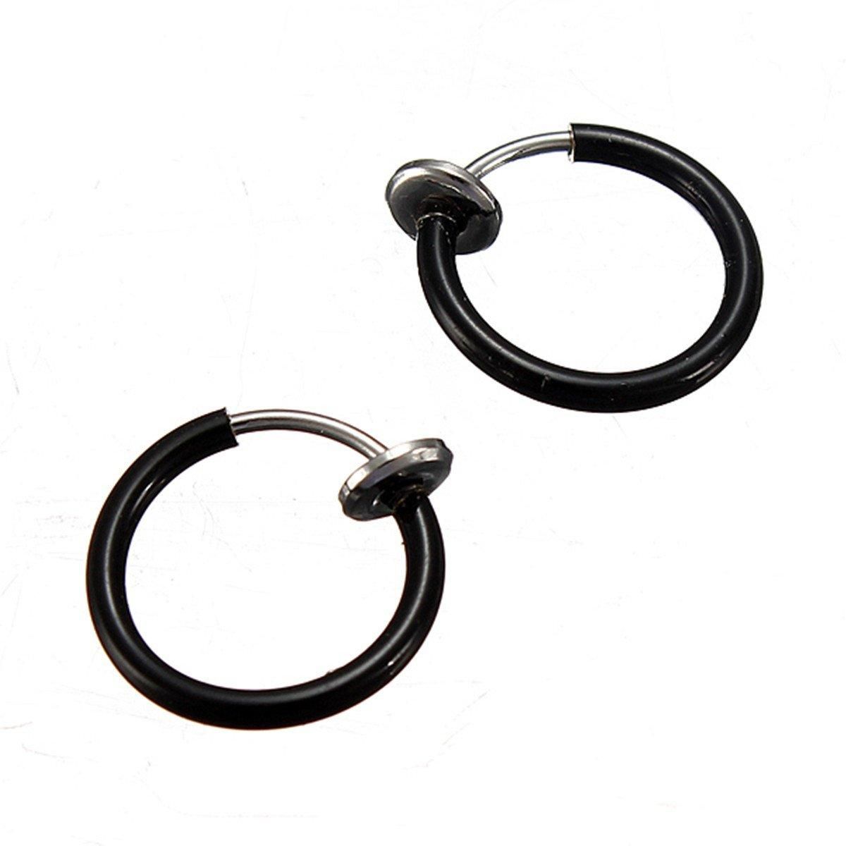 8 PCS Set Fake Piercing Navel Ear Nose