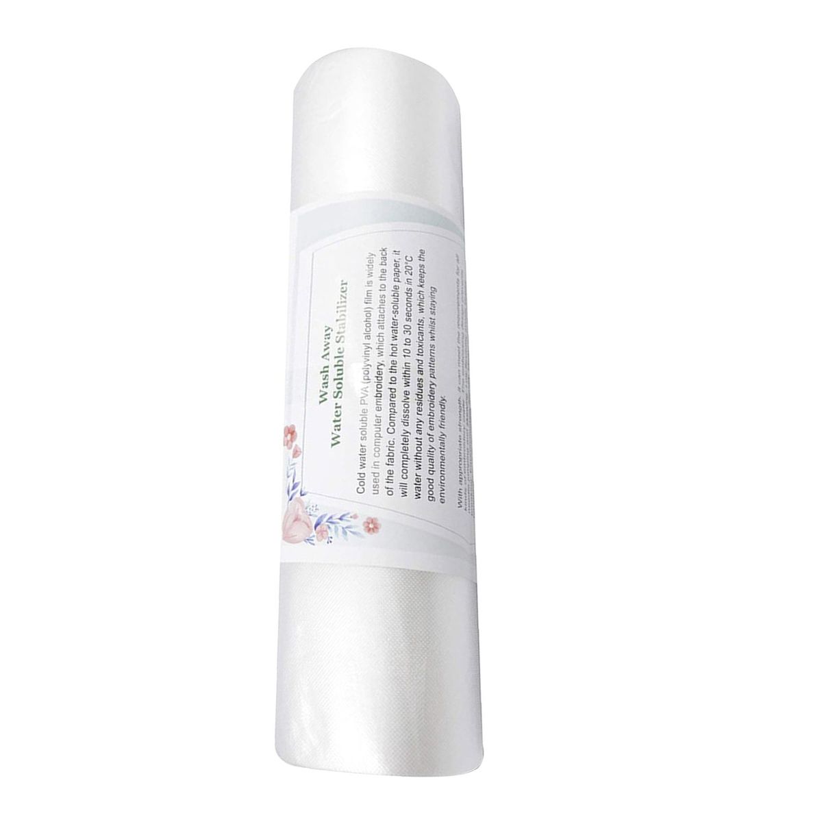 30Yd 20cm Tear Away Water Soluble Embroidery Stabilizer Clear Film