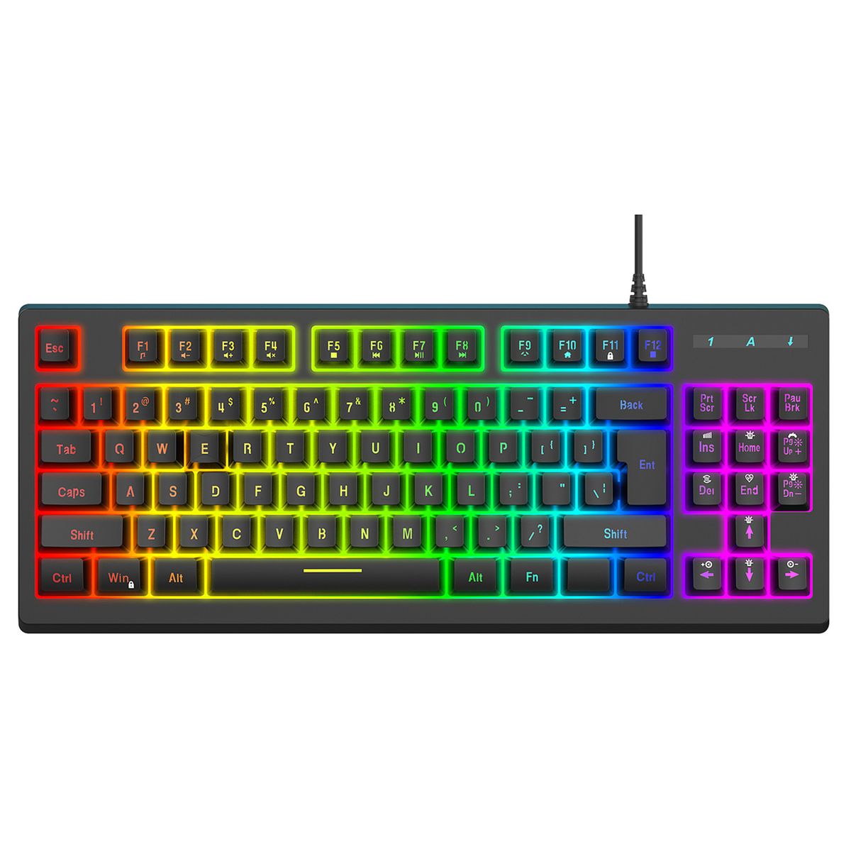 Y200 USB Wired Gaming Keyboard Membrane Keyboard 87